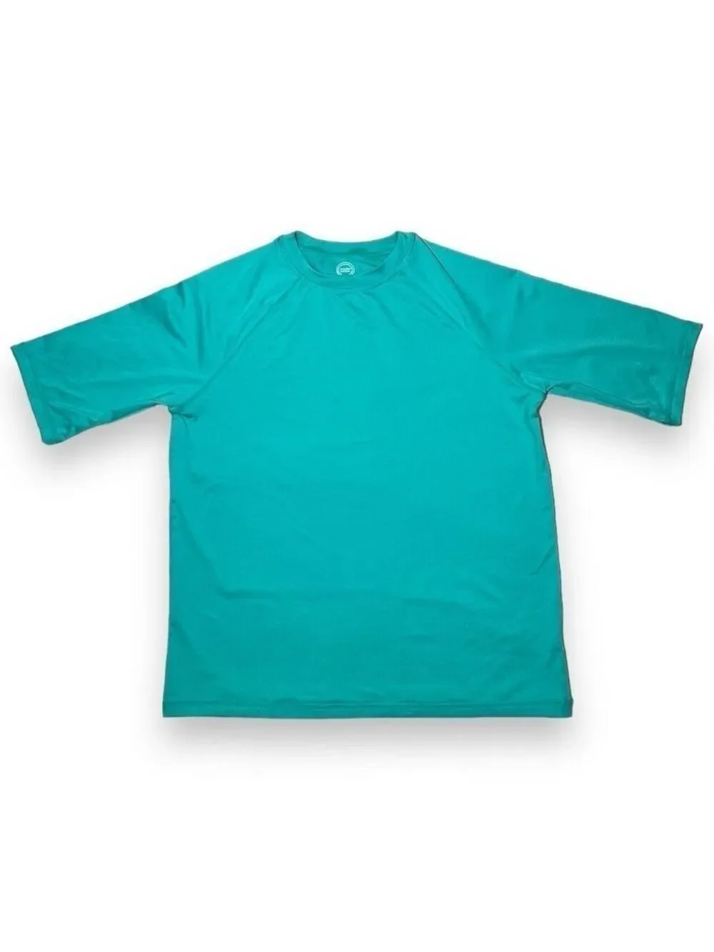 Wonder Nation Boys Short Sleeve Rashguard Shirt with UPF 50+ Green Size XL